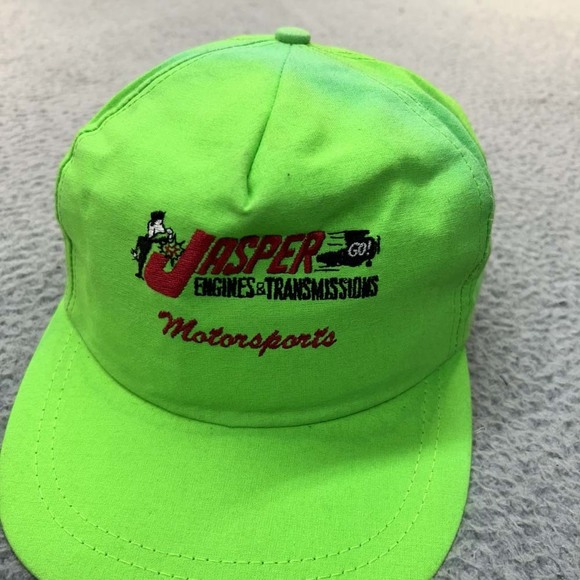 VTG Jasper Engines Mechanic Hat Men Baseball Cap One Size Stitch Designers - Picture 3 of 8